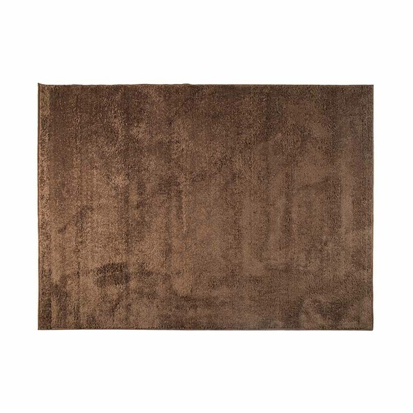 Tapete Peludo Apolo 150x200 Chocolate | Prata Têxtil
